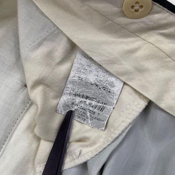 John W Nordstrom Loro Piana Suit Mens 40R 34x29 Windowpane Check Charcoal Wool - Picture 11 of 16